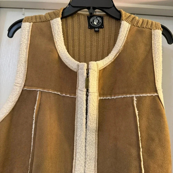 Carolyn Taylor By Design Leather Vest - Picture 2 of 7